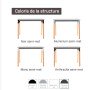 Bureau Design - Style scandinave - 1m à 2m - Wallis