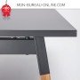 Bureau double 2 personnes design scandinave