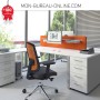Caisson de bureau - 4 tiroirs - Standard