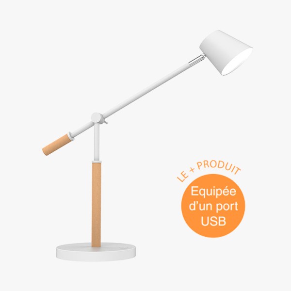 Lampe de bureau à LED au design scandinave - Unilux