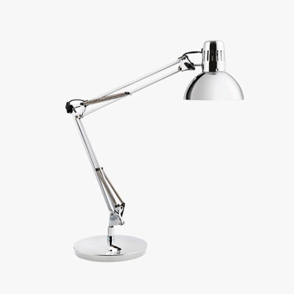 LAMPE BUREAU ARCHITECTE LED NOIRE - ALBA