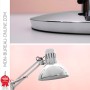 Lampe d'architecte à ampoule LED - Chromé Alba