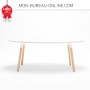 Table de réunion 6 personnes