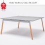 Bureau double - Style scandinave - Wallis