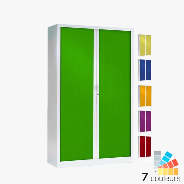 Armoire haute à rideaux Vinco