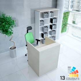 Comptoir d'accueil droit L 0.85 m - Tera