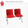 Banc d'accueil sans accoudoir - 2 places - Shila
