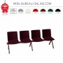 Banc d'accueil sans accoudoir - 4 places - Shila
