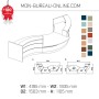 Comptoir mobilier accueil