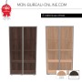 Armoire vitrine de bureau