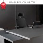 Bureau de direction sur crédence avec caisson de rangement