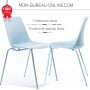 Chaise visiteur empilable - Buggy