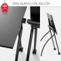 Table professionnelle modulaire sur roulettes 1 personne