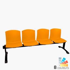 Chaise d'accueil sur poutre - 2 à 5 places