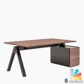 Bureau de direction avec caisson Haut de gamme