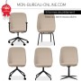 Fauteuil avec dossier haut de réunion Design - Avec/sans accoudoirs - Paro