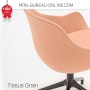 Chaise visiteur de bureau