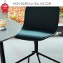 Chaise visiteur en tissus