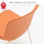 Chaise visiteur Design - Cuir - Baltic Duo