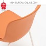 Chaise visiteur Design - Cuir - Baltic Duo