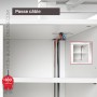 Bureau avec caisson de rangement droit 1.40 à 2m - Caracas