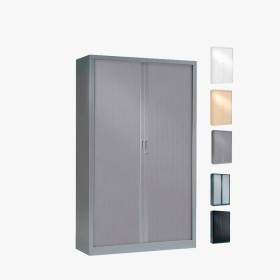 Armoire métallique à rideaux coulissants