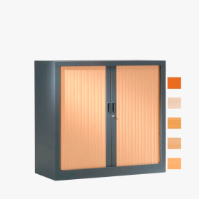 Armoire métallique à rideaux