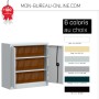 Armoire basse de bureau