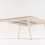 Chemin de câble pour bureau double Bench - L 105 x H 12 cm - SG220
