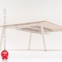 Chemin de câble pour bureau double Bench - L 105 x H 12 cm - SG220
