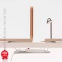 Chemin de câble pour bureau double Bench - L 105 x H 12 cm - SG220