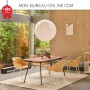 Ensemble table de réunion et chaise
