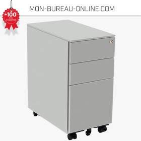 Caisson de bureau mobile Gris perle