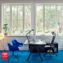 Bureau de direction Haut de Gamme + meuble - Chêne noir 1.80 à 2m Vega