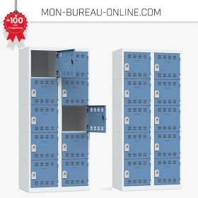 Vestiaire métallique multicases - 10 casiers