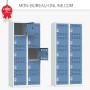 Vestiaire métallique multicases - 10 casiers