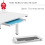 Bureau électrique blanc