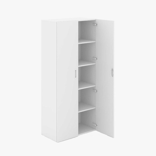 Armoire de bureau blanche