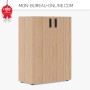 Armoire de bureau 107.5 cm