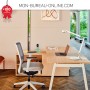 Bureau avec caisson de rangement