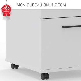 Caisson de bureau à dossiers suspendus.