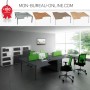 Bureau bench 2 personnes