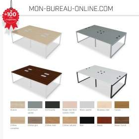 Bureau 4 postes