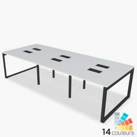 Bureau 6 personnes