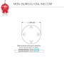 Table de réunion Ronde 4 personnes - Ø1.20m - Corial