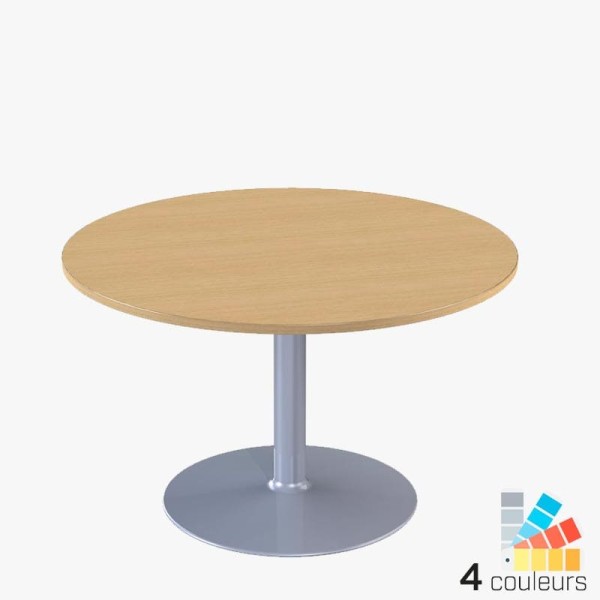 Table de réunion Ronde 4 personnes