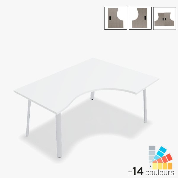 Bureau incurvé - 1.60m