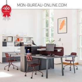 Bureau bench 2 personnes