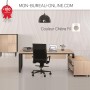 Bureau de direction avec meuble de rangement