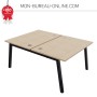 Bureau double - 1.2 à 1.80m - Partage
